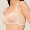 Triumph Invisible Inside-out Non-wired Detachable Bra Natural Skin