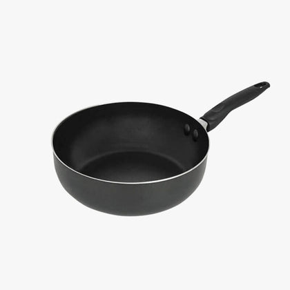 Meyer Cook N Look (IH) 26cm Open Chef Pan - Black