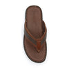 BRUNO CO. Noel Men's Leather Sandals - Brown