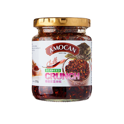 Amocan Chilli Seaweed Crunch 200g