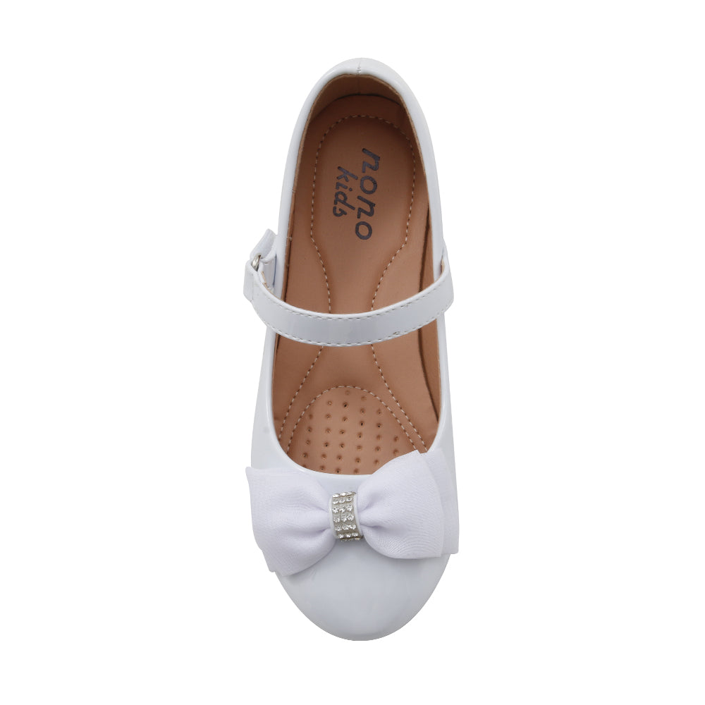 Kids white patent on sale shoes