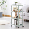 Smart Living 4-Tier Organiser Trolley - Brown (170001-1992-1194-BROWN)