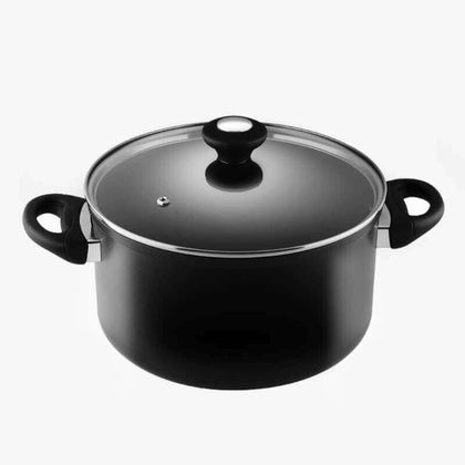 Meyer Cook N'Look (IH) 24cm Stockpot - Black