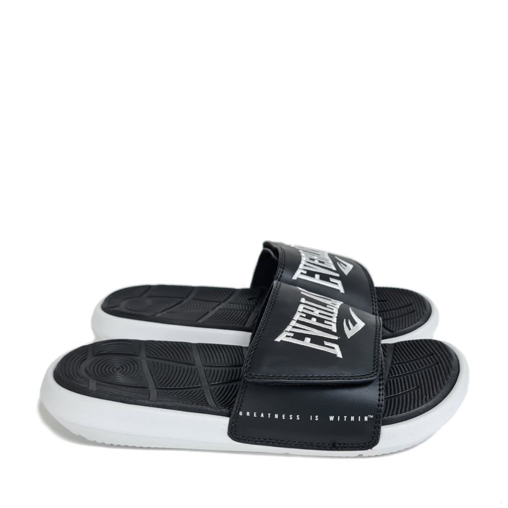 Everlast Men s EVL CX Slide Sandals Black White White OG Singapore