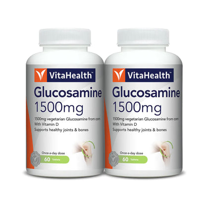 VITAHEALTH Glucosamine 1500mg 60 Softgels ( Twin Pack )