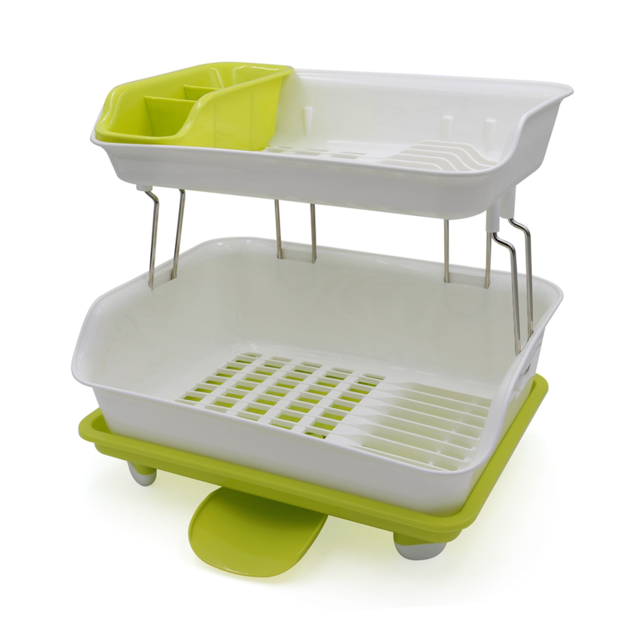Smart Living Dish Drainer Rack - Green (2358-6480B-2480-GREEN)