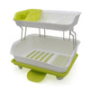 Smart Living Dish Drainer Rack - Green (2358-6480B-2480-GREEN)