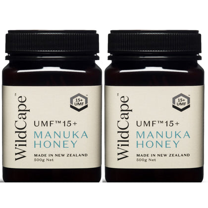 WildCape Manuka Honey UMF 15+ 500g (Twin Pack)