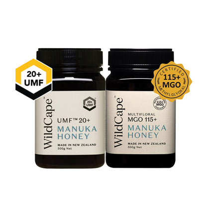 Wildcape	Manuka UMF 20+ 500g & MGO 115+ 500g