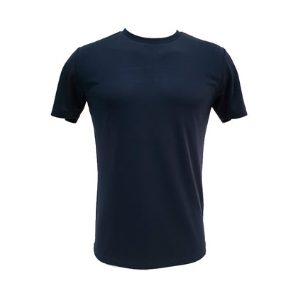 Ashford Round Neck T-Shirt - Navy Blue