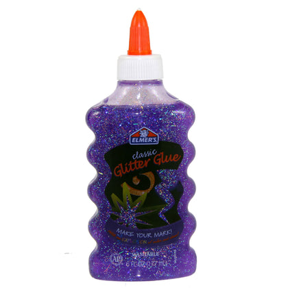 Elmer's Glitter Glue Purple 6oz