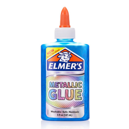 Elmer's Metallic Glue Blue 5oz