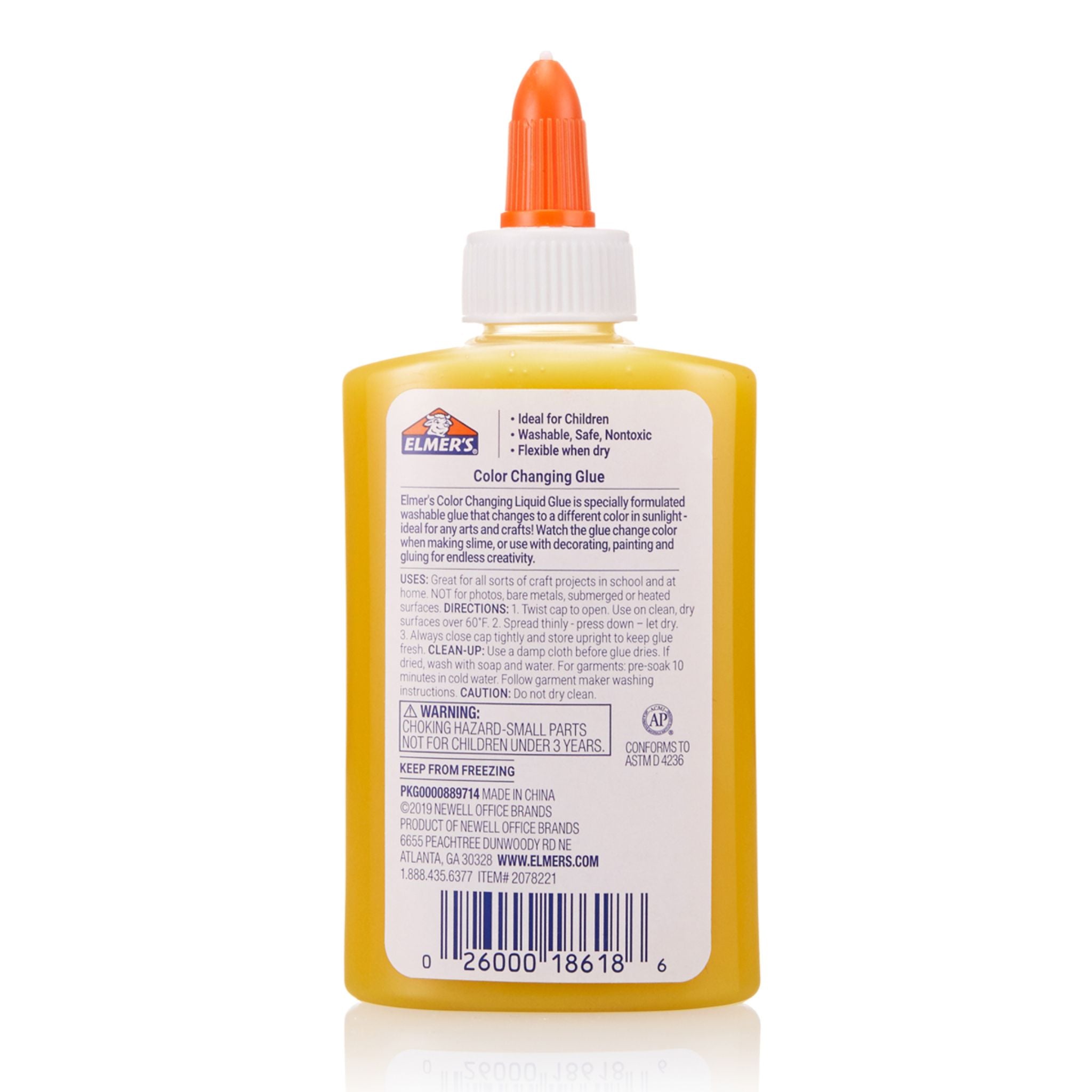 Elmer's Color Changing Glue Yellow 5oz