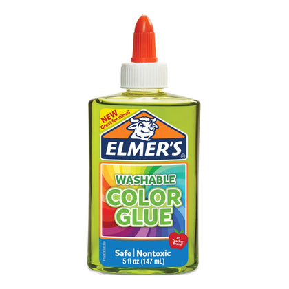 Elmer's Transparent Color Glue Green 5oz