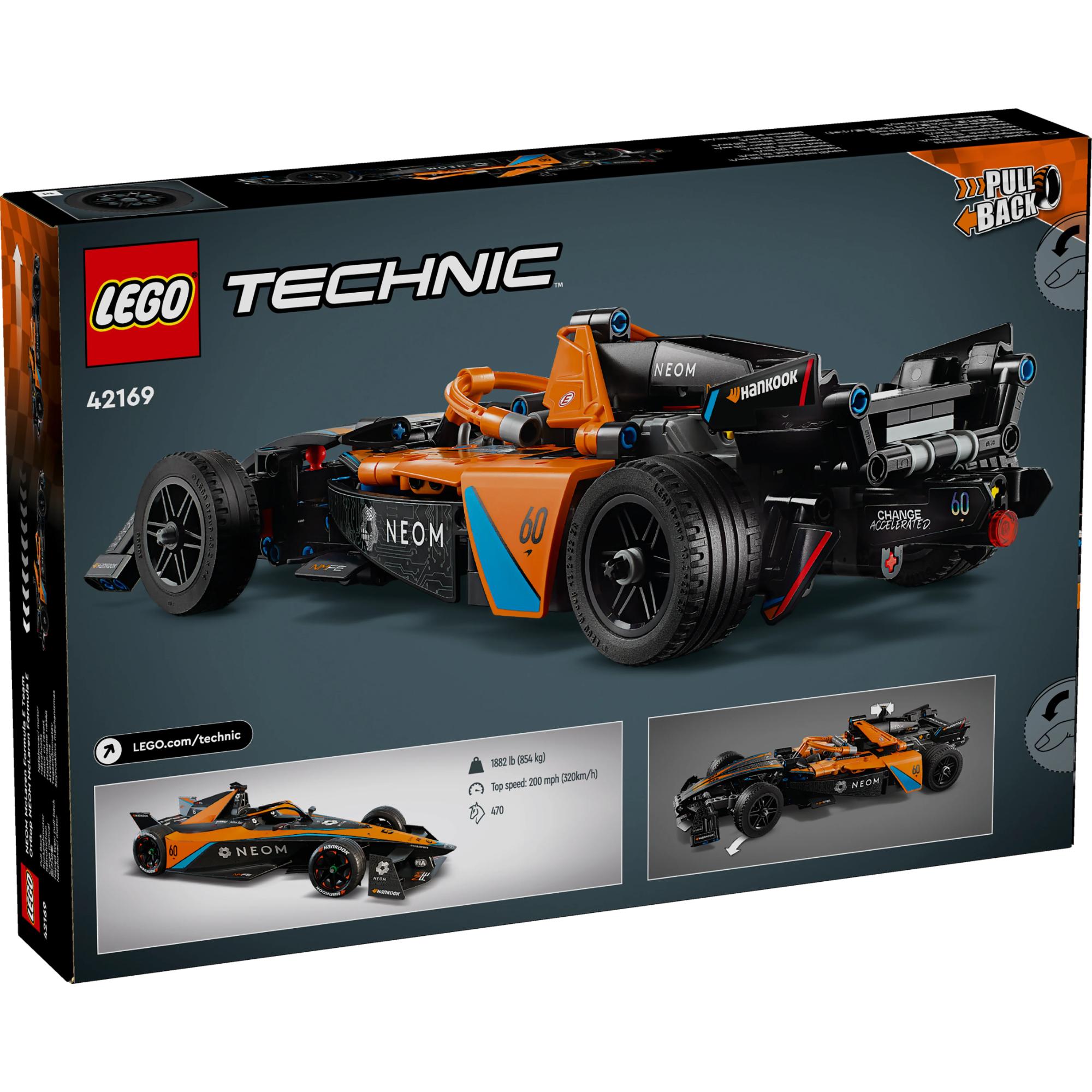 LEGO Technic: NEOM McLaren Formula E Race Car (42169)