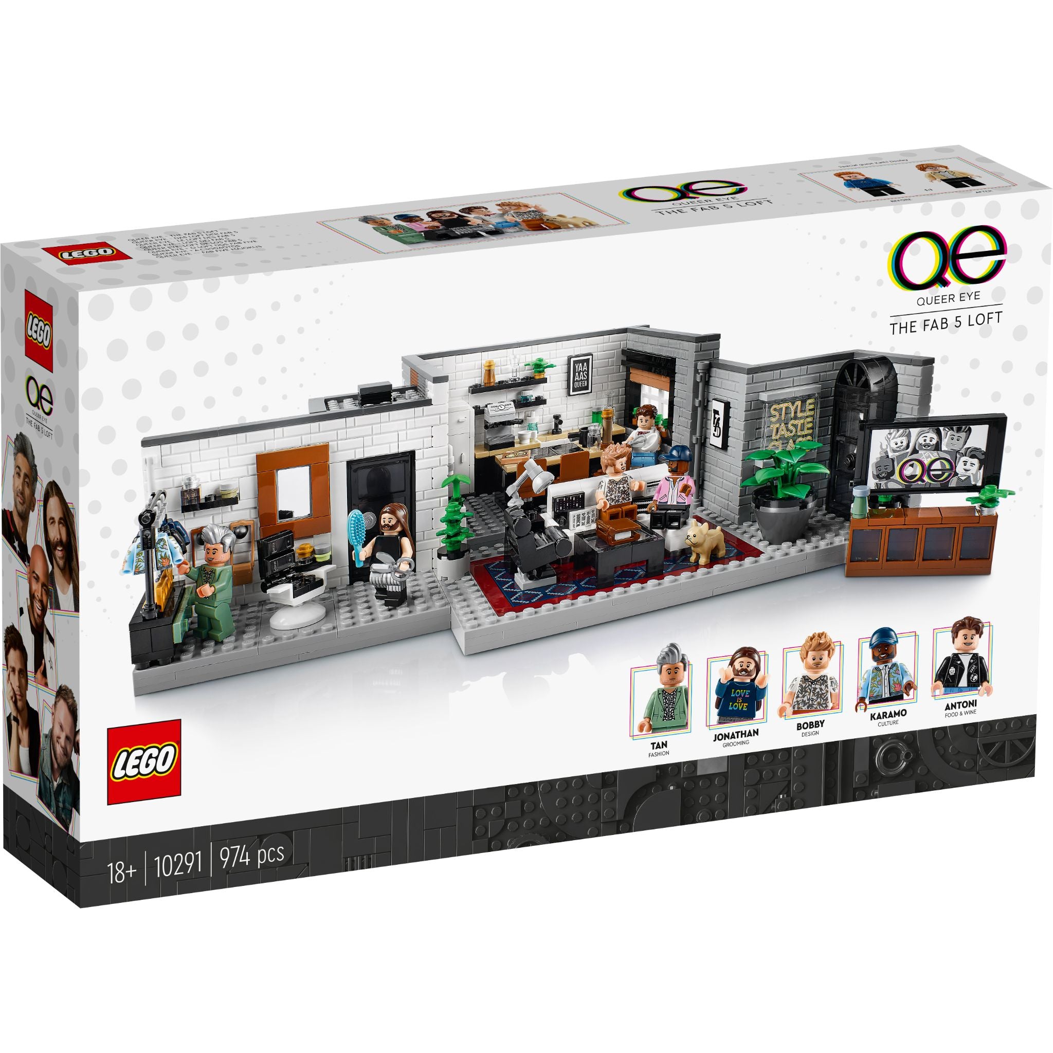 LEGO® Creator Expert Queer Eye - The Fab 5 Loft (L10291)