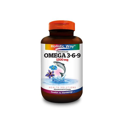 Holistic Way Omega 3-6-9 1200mg 100 Softgels