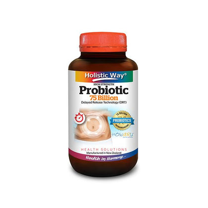 Holistic Way Probiotic 75 Billion 30 Vcaps