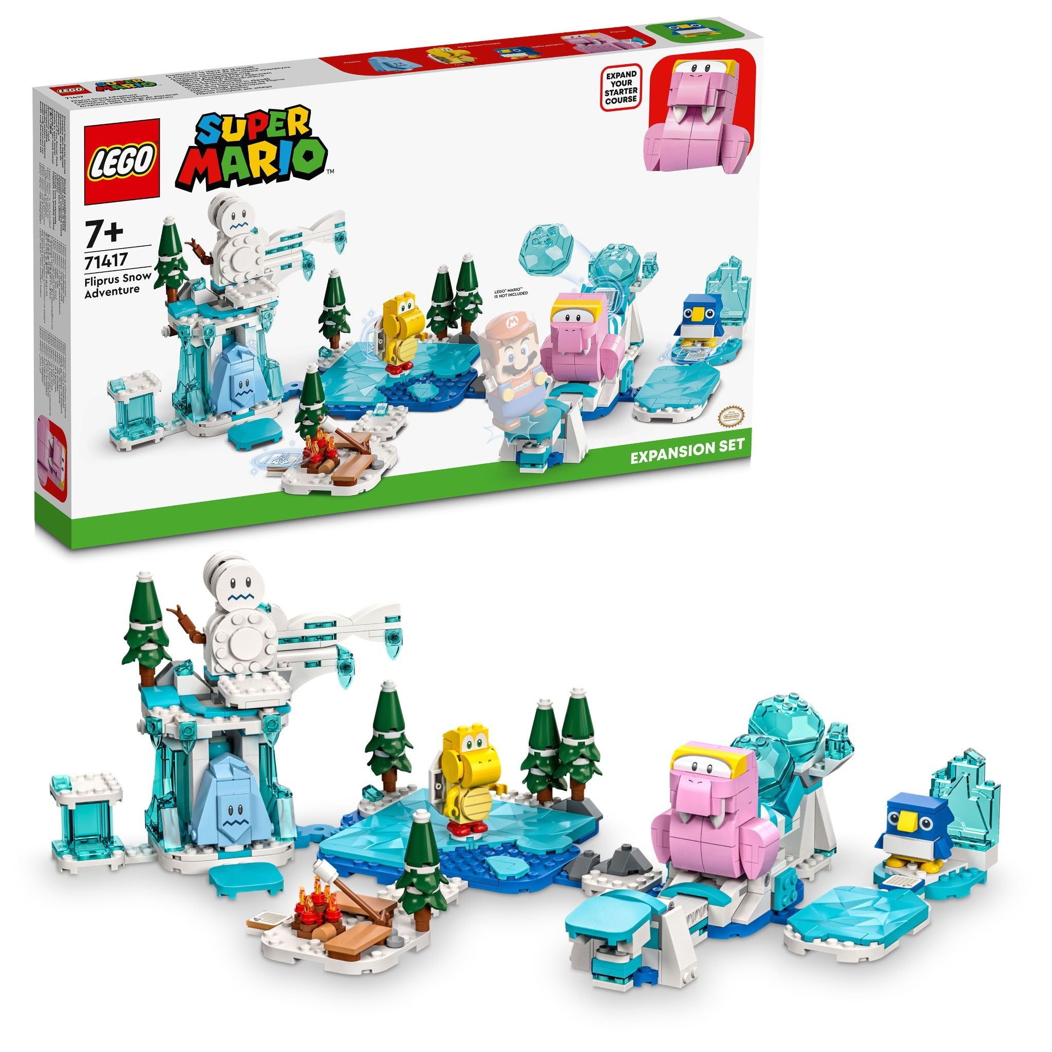 LEGO Super Mario: Fliprus Snow Adventure Expansion Set (71417)