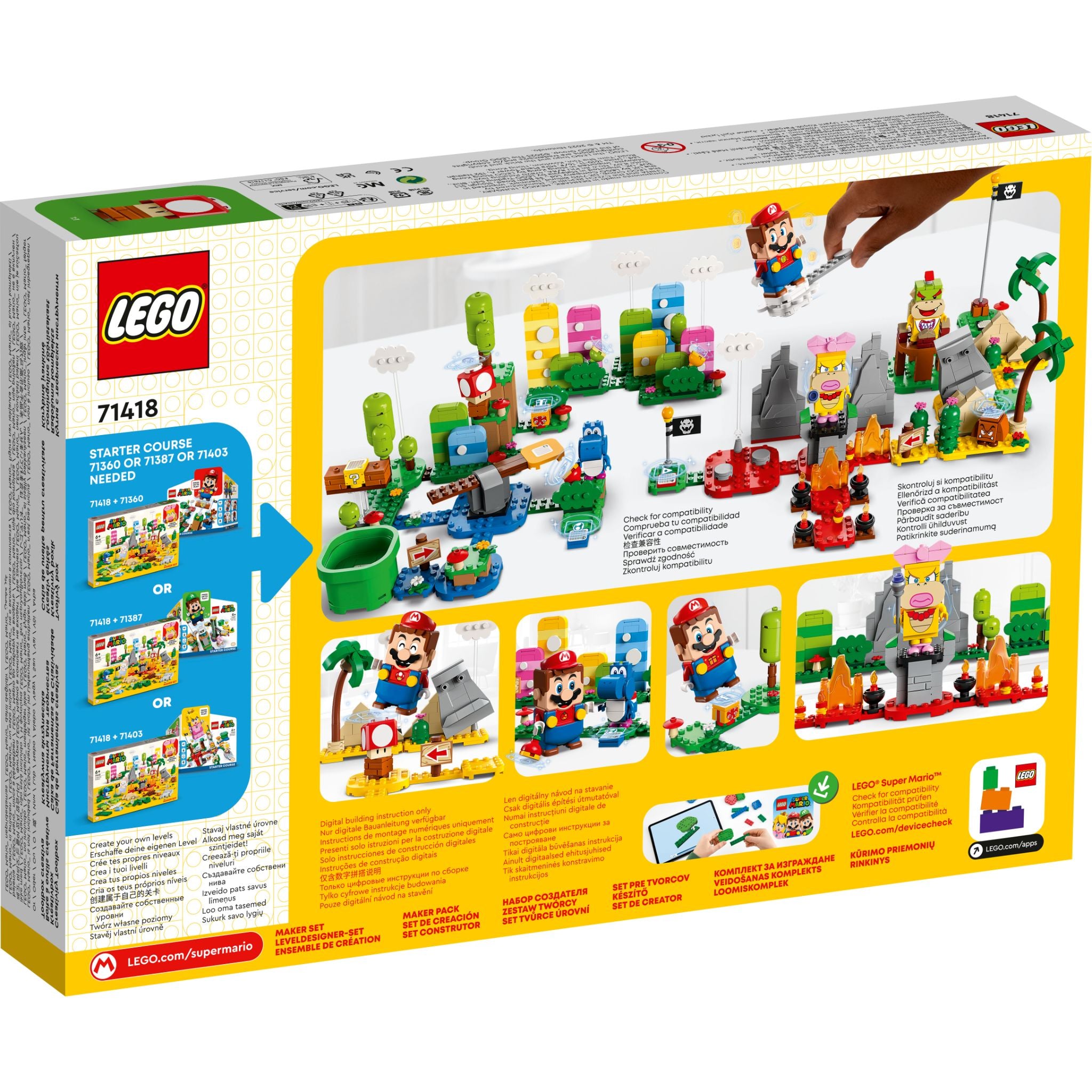 LEGO Super Mario: Creativity Toolbox Maker Set (71418)