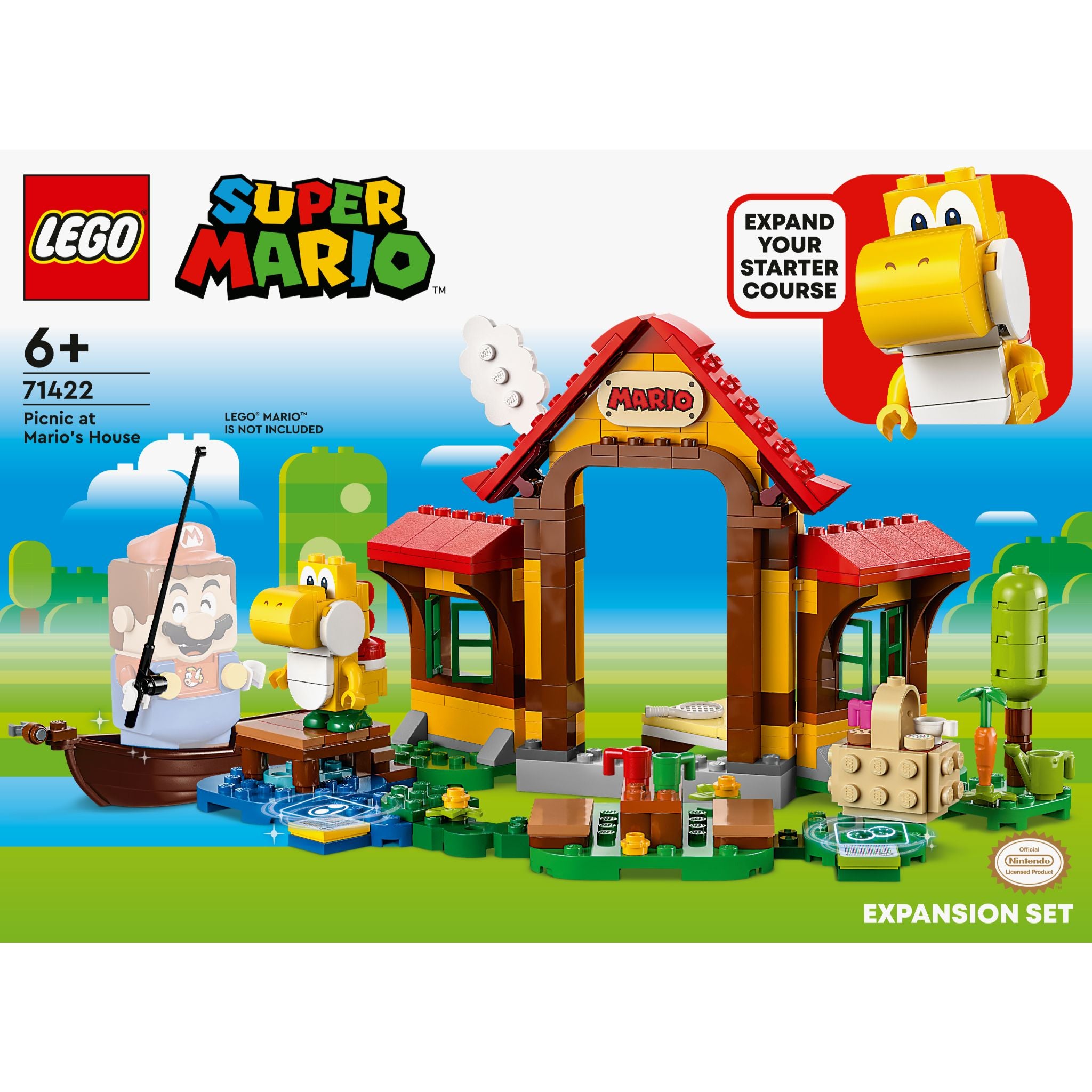 LEGO Super Mario: Picnic at Mario's House Expansion Set Expansion Set (71422)
