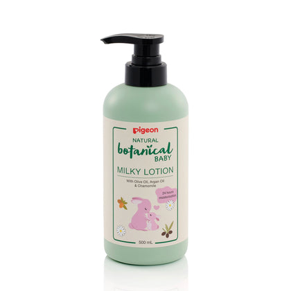 Pigeon Natural Botanical Baby Milky Lotion 500ml