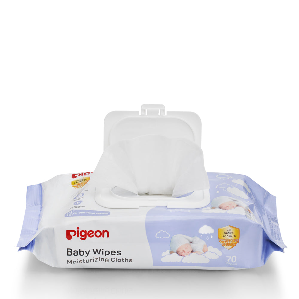 Pigeon Moisturizing Baby Wipes 70s Single Pack (79491)