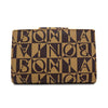 Bonia Monogram 3-Fold Wallet-Brown