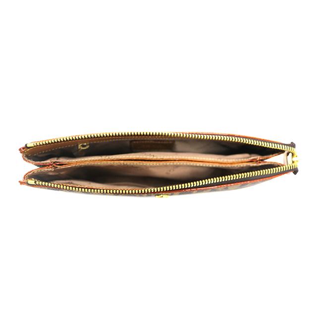 Bonia Monogram Long Zipper Wallet-Brown – OG Singapore