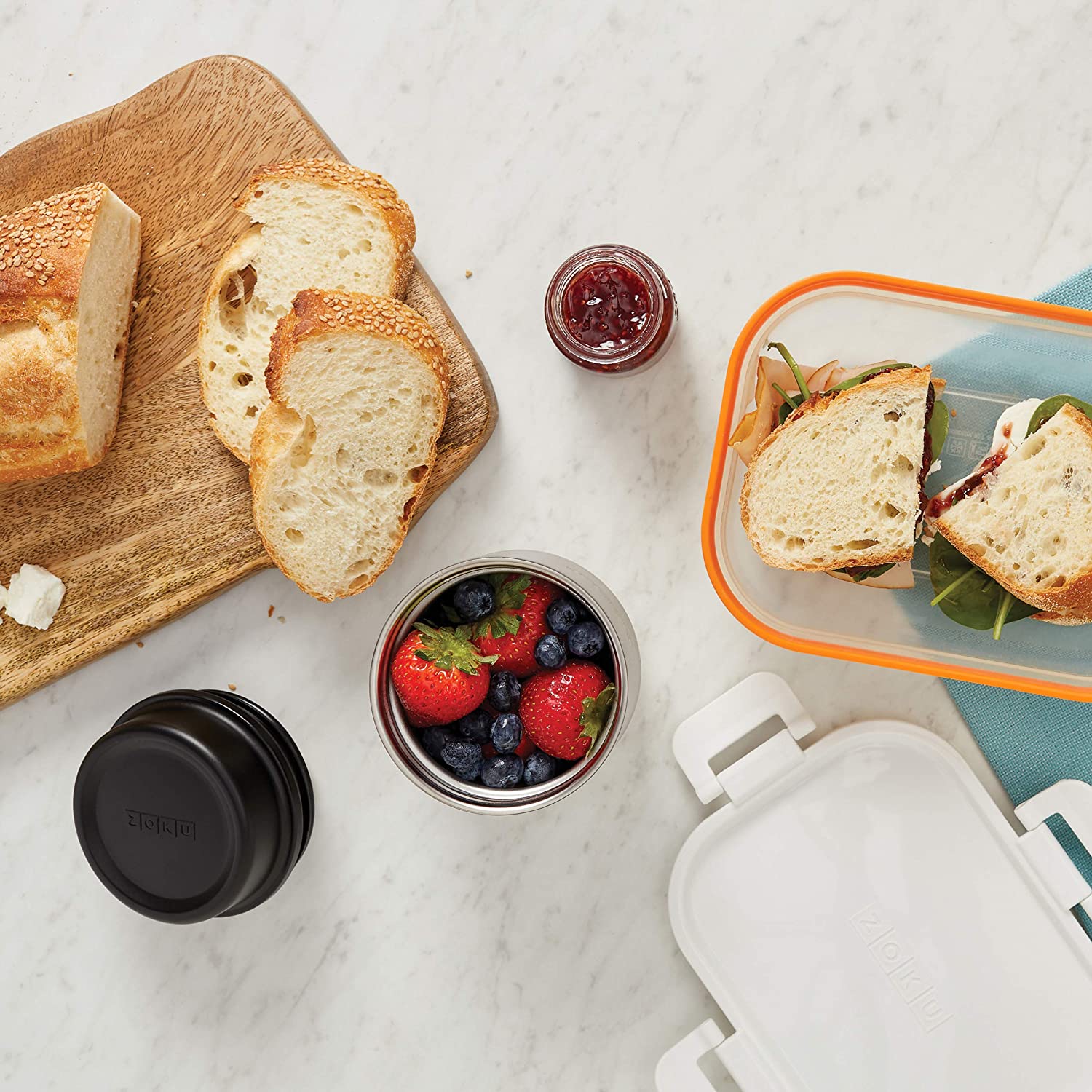 Zoku Neat Stack 7-pc Nesting Container Set