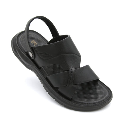BRUNO CO. Leather Sandals - KIKI Black