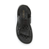 BRUNO CO. Leather Men's Sandals - DON Black