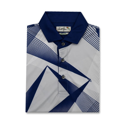 ARNOLD PALMER Short-Sleeved Quick-Dry Polo Shirt - Navy Blue