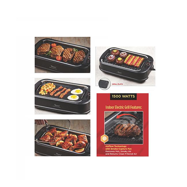 Electric shop smokeless grill