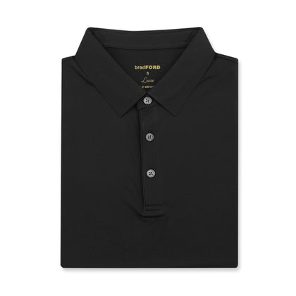 bradFORD Short-Sleeved Polo Shirt - Black