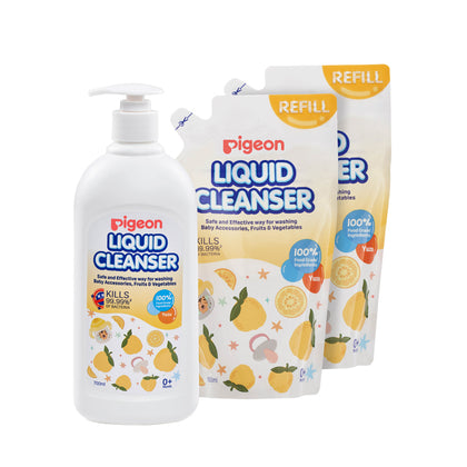 Pigeon Yuzu Liquid Cleanser Bundle Deal