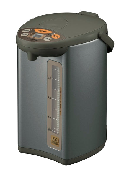 ZOJIRUSHI 4.0L Micom Electric Dispensing Pot - Silver Brown (CD-WBQ40)