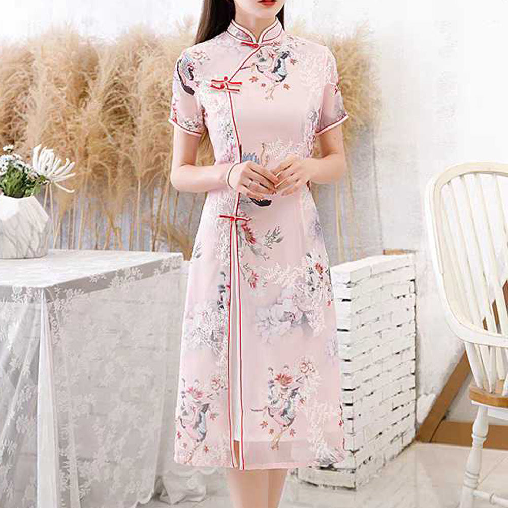 Cheongsam pink 2024