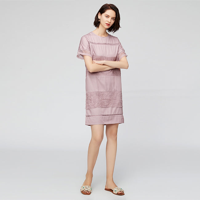 JA.SOCHA Chic Pink Dress