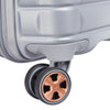 Delsey Paris Shadow 5.0 75cm 4 Double Wheels Expandable Trolley Case - Platinum
