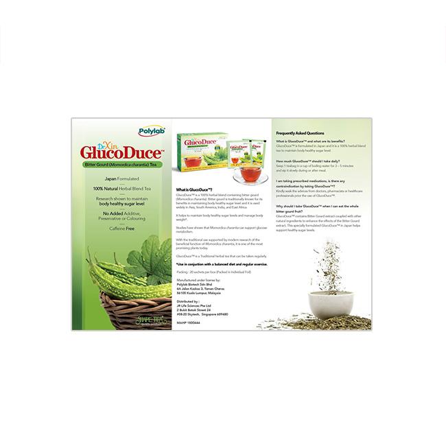 Shape-Tea Dr Xin GlucoDuce Bitter Gourd Extract Blend Tea