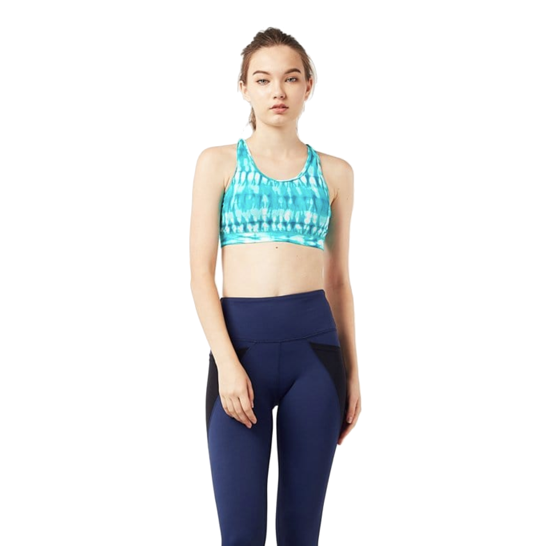 Funfit Racerback Sports Bra - Tie Dye