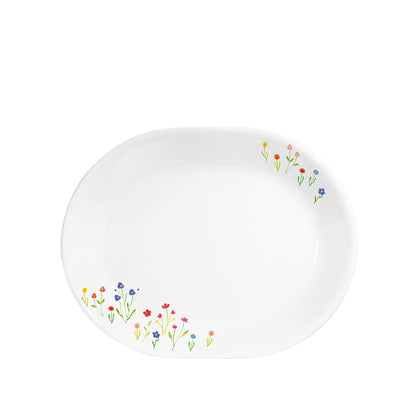 Corelle 31cm Serving Platter - Flower Hill (611-FWH)