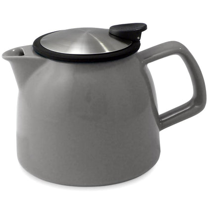 Forlife Bell Teapot with Basket Infuser 770ml - Grey