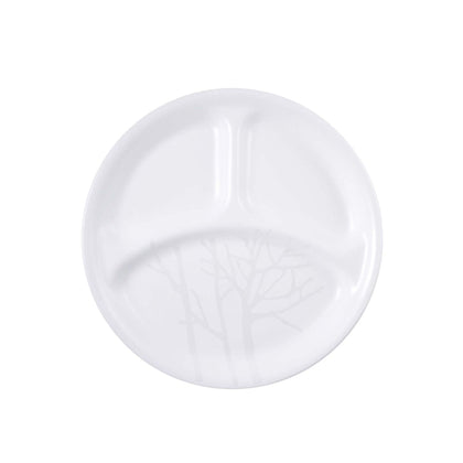 CORELLE 26cm Divided Dish - Frost (310-FT)