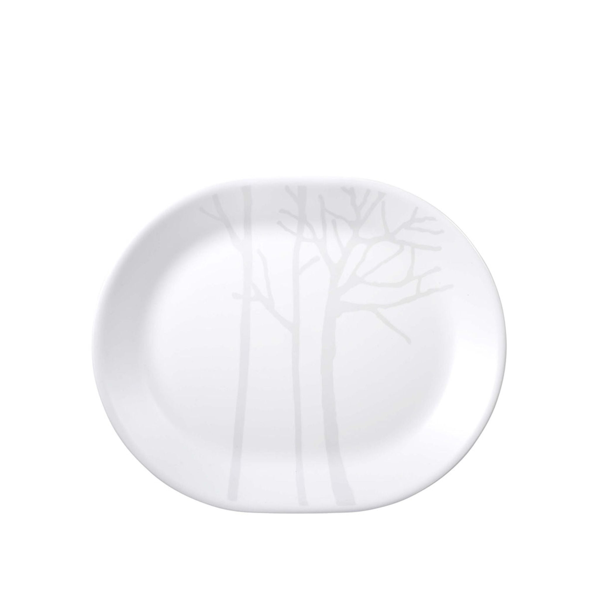 CORELLE 31cm Serving Platter - Frost (611-FT)
