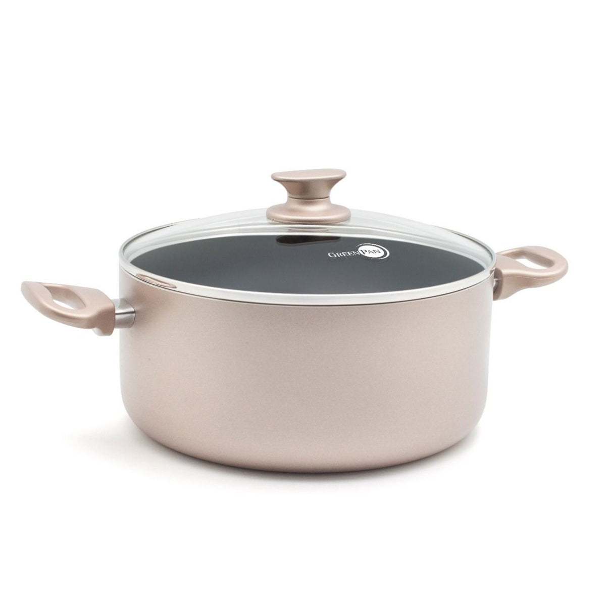 GREENPAN Cambridge Bronze 24cm Casserole Pan (4.9L) (GPCBR675907) OG