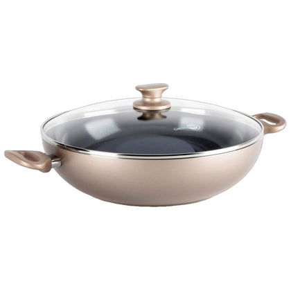 GREENPAN Cambridge Bronze 32cm Wok (GPCBR675976)