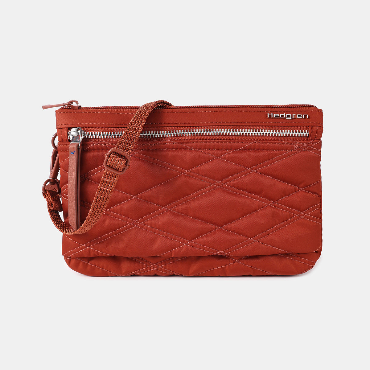 Hedgren Emma Crossover RFID Bag with 3 Compartments Red OG Singapore