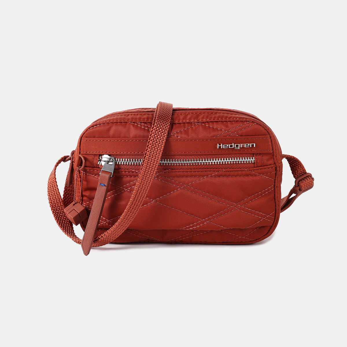 Hedgren Maia Small RFID Crossover Bag with 2 Compartments Red OG